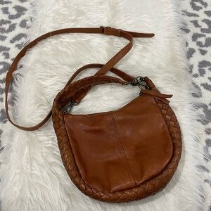 Elegant Tan Leather Women's Bag